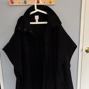 H&M Draped Poncho Style Cape